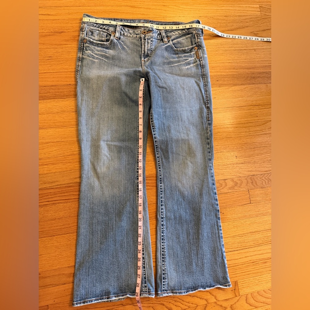 Silver Women's Boot Cut Stretch Jeans 33 x 31 - Picture 4 of 12